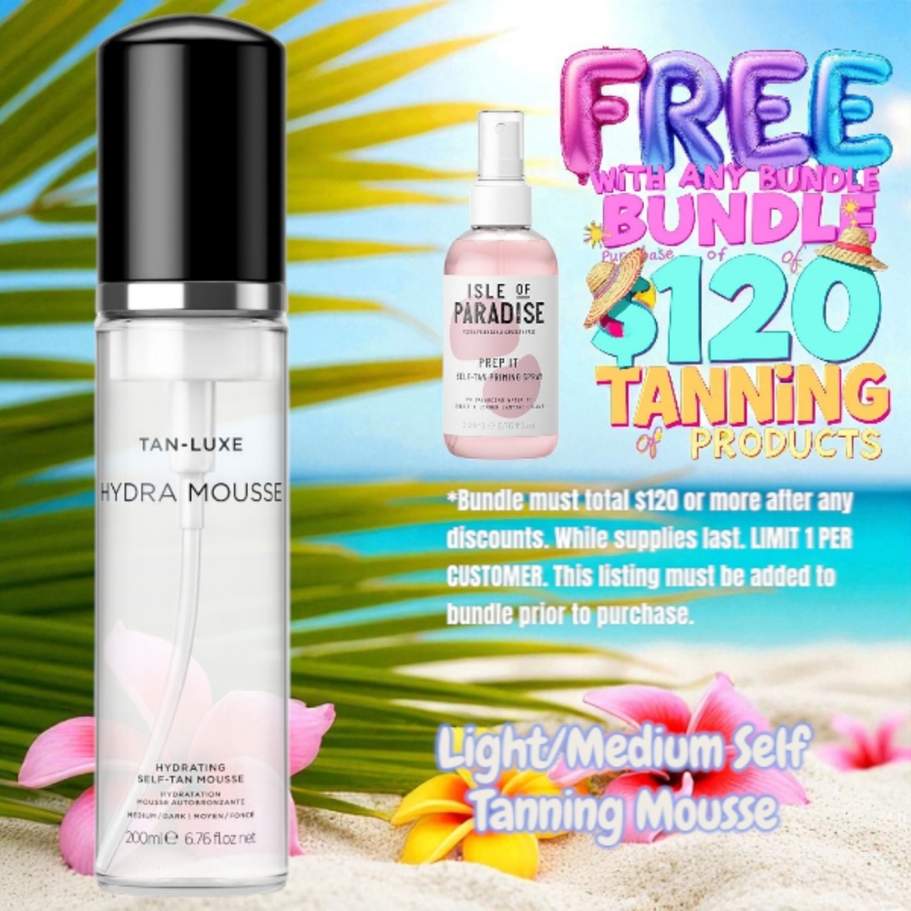 Tan-Luxe Hydra Mousse Self-Tanning Mousse In Light-Medium